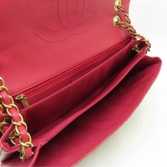 💎 CELEBRITY 💎 LIKE NEW CHANEL double chain Striking bag - Picture 7 of 14